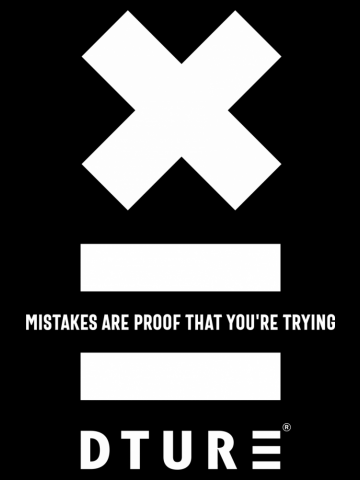 Mistakes Are Proof That You're Trying - Inspirational Quotes