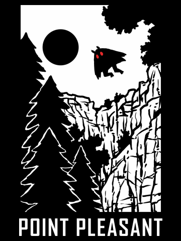 Mothman skull nature (Dark variant)