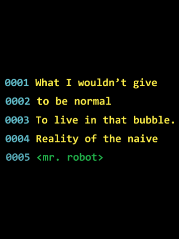 Mr. Robot Quote 