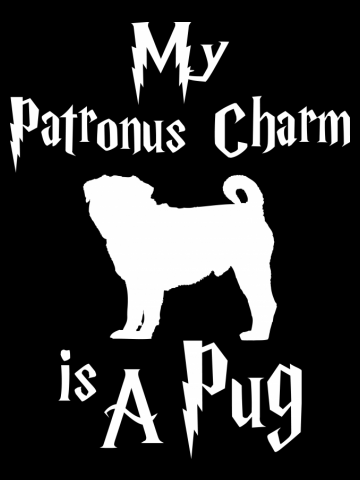 My Patronus Charm is a Pug