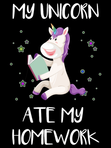 My Unicorn Ate My Homework For