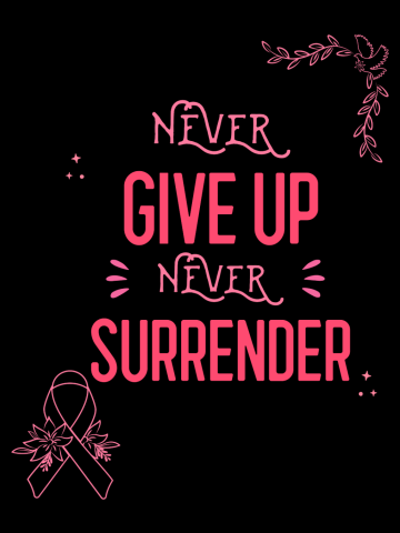 Never Give Up, Never Surrender