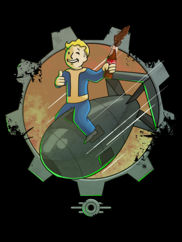 Nuke riding -  Fallout