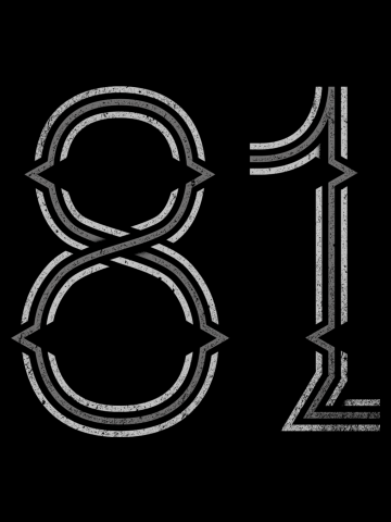 Number 81 (eighty-one)