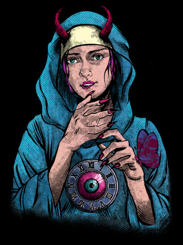 Nun / Witch Only Front Design