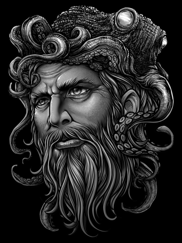 Oldman octopus monster #1