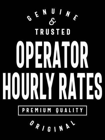 Operator Hourly Rates Gift Funny Job Title Profession Birthday Idea