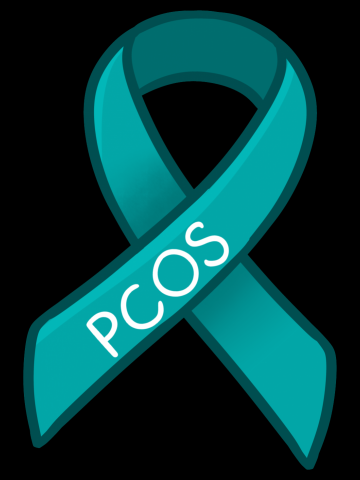 PCOS Awareness Ribbon
