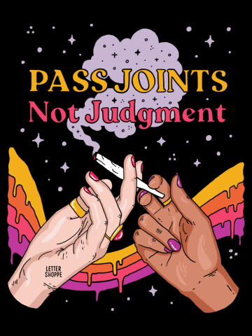 Pass Joints Not Judgment (Dark Option)