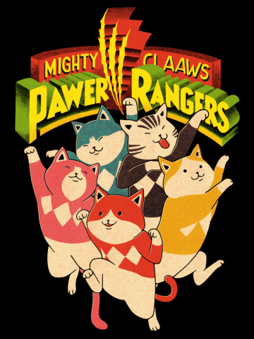 Pawer Rangers (Black Variant)