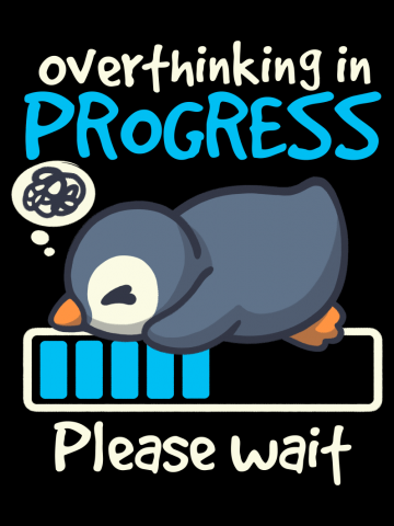 Penguin overthinking in progress