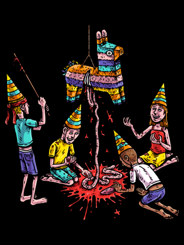 Piñata Party (Black Shirt Variant)