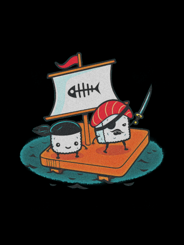 Pirate sushi