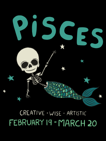 Pisces: Skeleton Zodiac Collection
