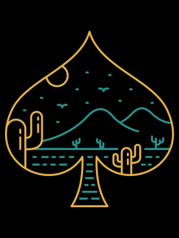 Playing Card Spade Symbol of Nature