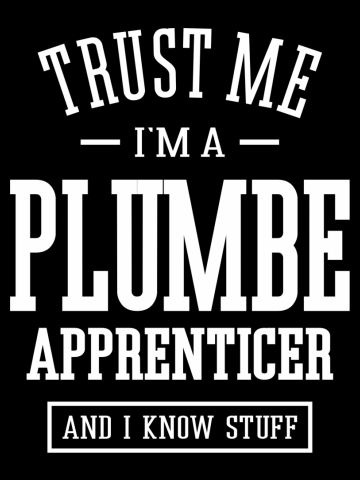 Plumbe Apprenticer Gift Funny Job Title Profession Birthday Idea