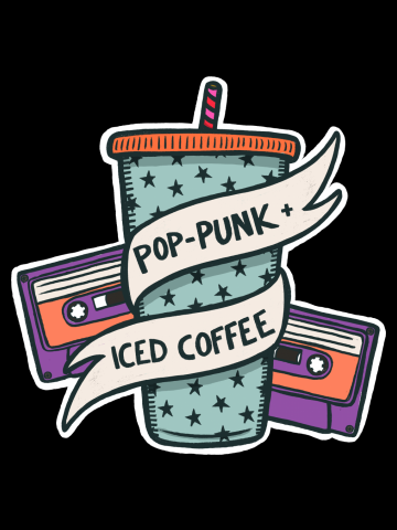 Pop-Punk and Iced Coffee (2024, Light Blue Cup)