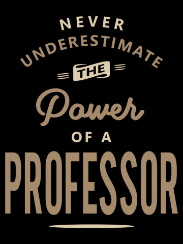 Professor Funny Job Title Profession Birthday Worker