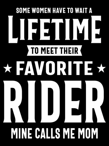 Proud Mom Of An Awesome Rider Player | Mom and Grandma Gift