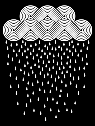 Rain retro geometry #2