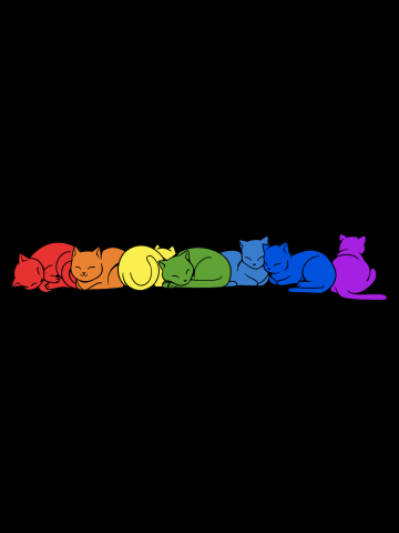 Rainbow Cats Pride 
