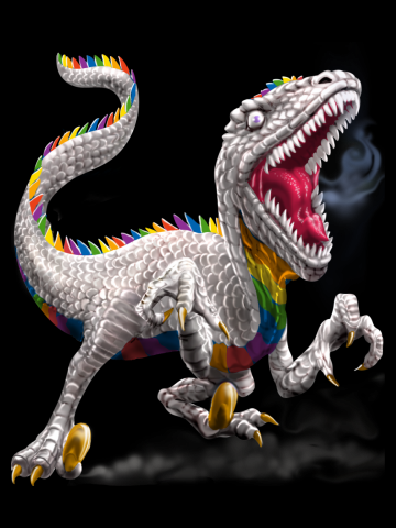 Rainbow Raptor