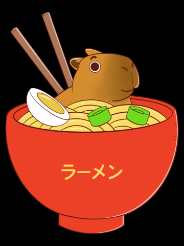 Ramen And Capybara