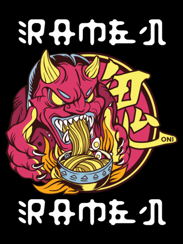 Ramen Noodles Devil Japan Gift Japanese