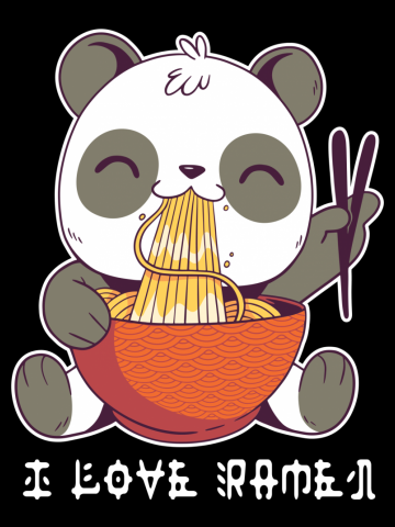 Ramen Noodles Panda Japan Gift Pandas