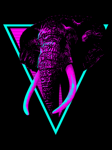 Retro Elephant