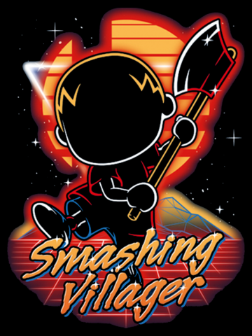 Retro Smashing Villager