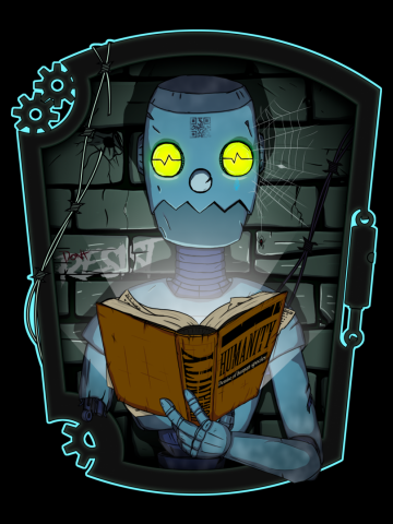 Robot and a Humanity book