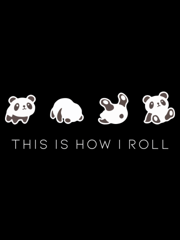 Rolling Panda - this is how i roll