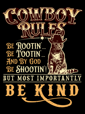 Rootin' Tootin' Shootin' Cowboy Rules