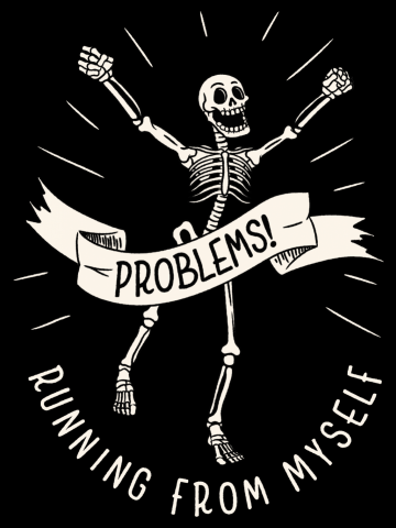 Running From Myself Skeleton