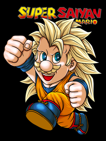 SUPER SAIYAN MARIO