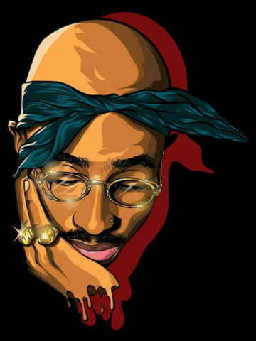 Sad Face Tupac Sakur