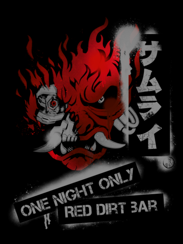 Samurai Merch - Band merch for the Cyberpunk band "Samurai"