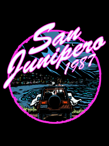 San Junipero in Pink