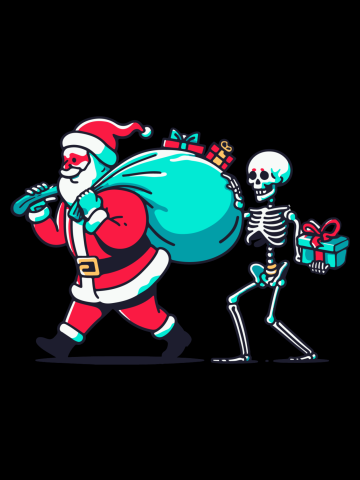 Santa Claus and helper-2
