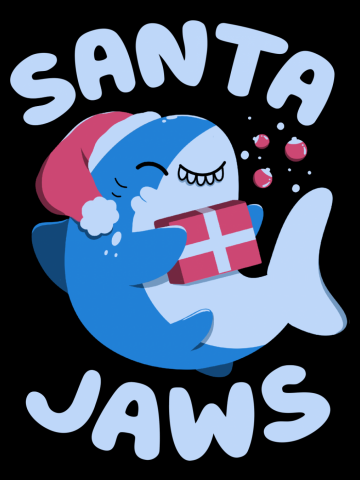Santa Jaws Xmas Shark