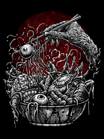 Scary ramen Bone appetit
