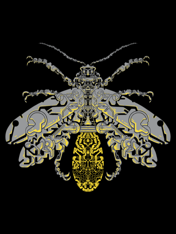 Sci-fi fire fly