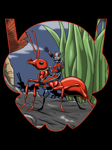 Scott Lang Crossing The Back Yard