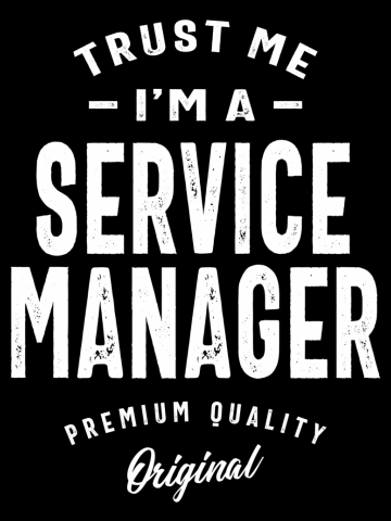 Service Manager Gift Funny Job Title Profession Birthday Idea