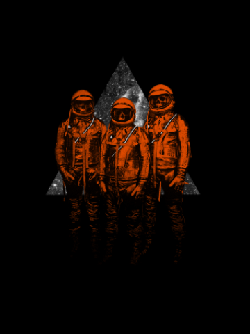 Shadows of lost astronauts