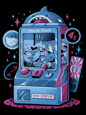 Shark Tank - Cute Sharks Arcade Gamer Gacha Gift