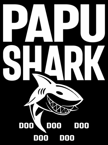 Shirt for Papu | Papu Shark Father's Day Gift