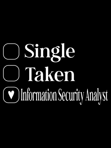 Single taken - Information Security Analyst