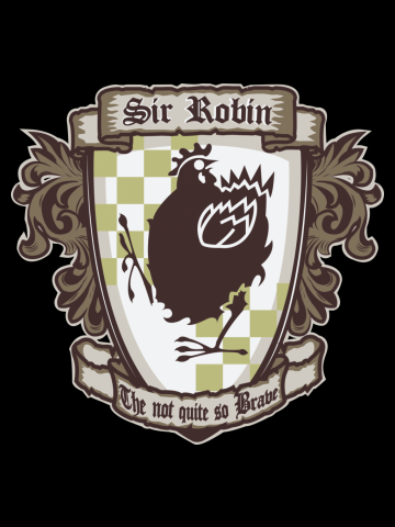 Sir Robin the not quite so brave